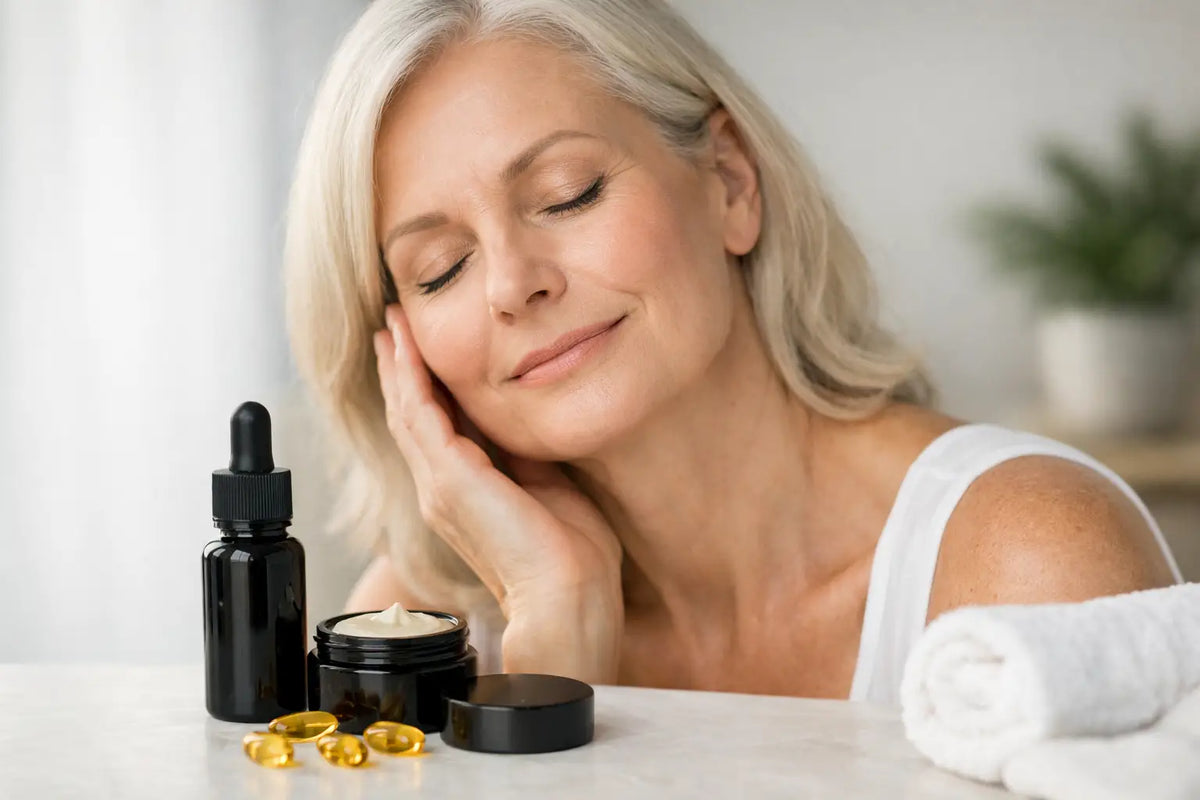 How CoQ10 for Skin Health Supports Menopause Skin